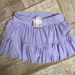 Ruffle Butts Lilac Ruffled Skirt and Pink Shorts